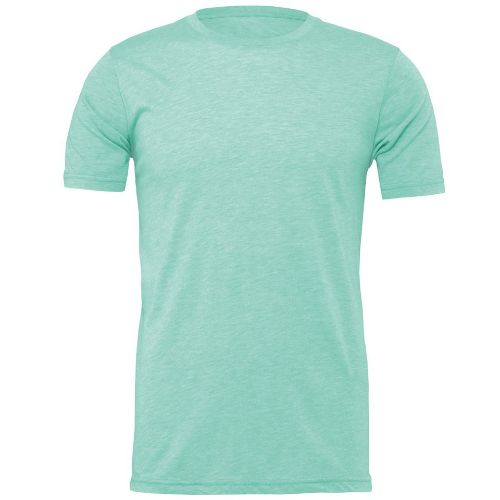 Bella Canvas Unisex Heather Cvc Short Sleeve T-Shirt Heather Mint